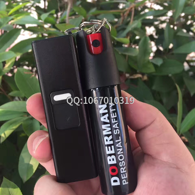 鑰匙扣電擊棍 防狼噴霧套裝 鑰匙扣電擊棍 防狼噴霧套裝